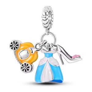 New Disney 925-Charm Bead Fit Original Pandora Bracelet